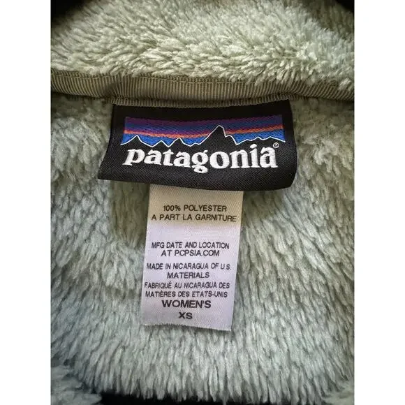 Patagonia Re-Tool Snap T PULLOVER Jacket Womens XS Fleece Pockets 25442 #5487 - Picture 13 of 15